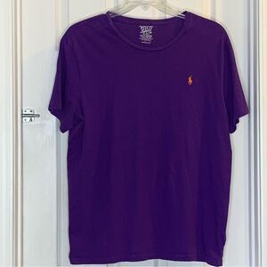 Polo Ralph Lauren Classic Fit Tee Purple Size XL